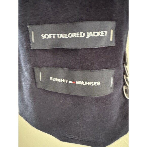 Tommy Hilfiger Mens Modern Fit Blue Corduroy Sport Coat Blazer soft Jacket 40R - Picture 8 of 13